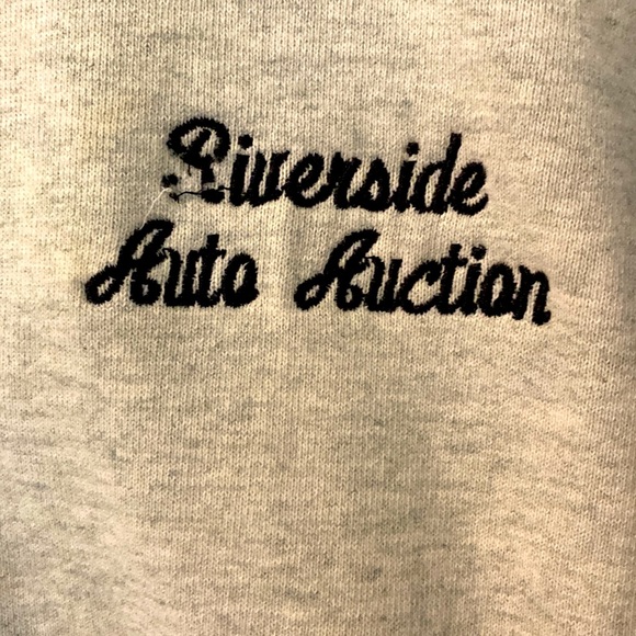 Vintage Riverside California Auto Auction Bomber Jacket | Size L - Picture 2 of 7